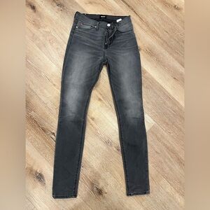 hudson blair super skinny black jeans